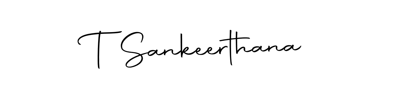 Use a signature maker to create a handwritten signature online. With this signature software, you can design (Autography-DOLnW) your own signature for name T Sankeerthana. T Sankeerthana signature style 10 images and pictures png
