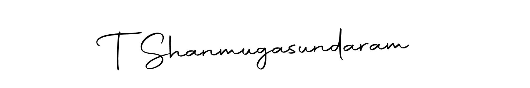 You can use this online signature creator to create a handwritten signature for the name T Shanmugasundaram. This is the best online autograph maker. T Shanmugasundaram signature style 10 images and pictures png