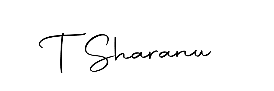 Make a beautiful signature design for name T Sharanu. With this signature (Autography-DOLnW) style, you can create a handwritten signature for free. T Sharanu signature style 10 images and pictures png