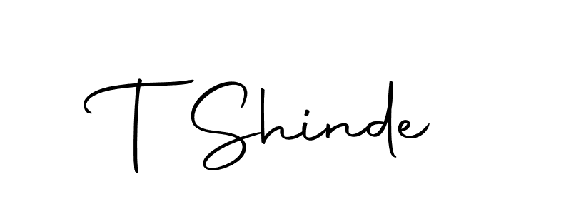 The best way (Autography-DOLnW) to make a short signature is to pick only two or three words in your name. The name T Shinde include a total of six letters. For converting this name. T Shinde signature style 10 images and pictures png