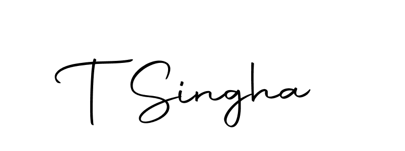 How to make T Singha name signature. Use Autography-DOLnW style for creating short signs online. This is the latest handwritten sign. T Singha signature style 10 images and pictures png