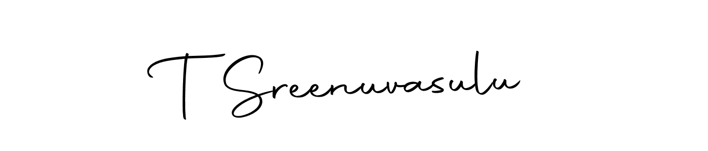 Make a beautiful signature design for name T Sreenuvasulu. Use this online signature maker to create a handwritten signature for free. T Sreenuvasulu signature style 10 images and pictures png