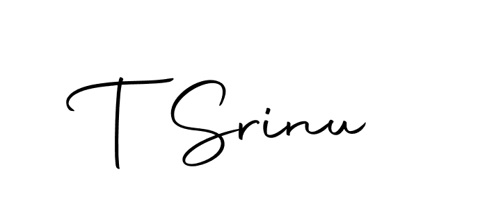 T Srinu stylish signature style. Best Handwritten Sign (Autography-DOLnW) for my name. Handwritten Signature Collection Ideas for my name T Srinu. T Srinu signature style 10 images and pictures png