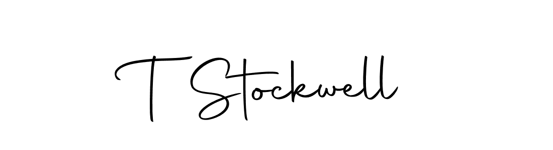 You should practise on your own different ways (Autography-DOLnW) to write your name (T Stockwell) in signature. don't let someone else do it for you. T Stockwell signature style 10 images and pictures png