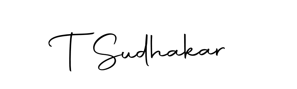 How to make T Sudhakar signature? Autography-DOLnW is a professional autograph style. Create handwritten signature for T Sudhakar name. T Sudhakar signature style 10 images and pictures png