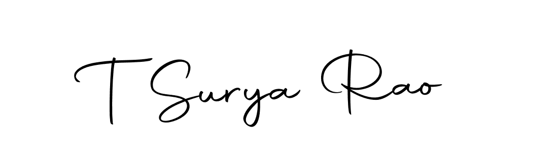 Autography-DOLnW is a professional signature style that is perfect for those who want to add a touch of class to their signature. It is also a great choice for those who want to make their signature more unique. Get T Surya Rao name to fancy signature for free. T Surya Rao signature style 10 images and pictures png