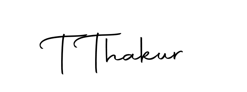 Make a beautiful signature design for name T Thakur. Use this online signature maker to create a handwritten signature for free. T Thakur signature style 10 images and pictures png