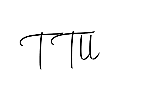 How to make T Tll signature? Autography-DOLnW is a professional autograph style. Create handwritten signature for T Tll name. T Tll signature style 10 images and pictures png