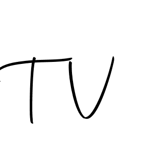 How to make T V name signature. Use Autography-DOLnW style for creating short signs online. This is the latest handwritten sign. T V signature style 10 images and pictures png