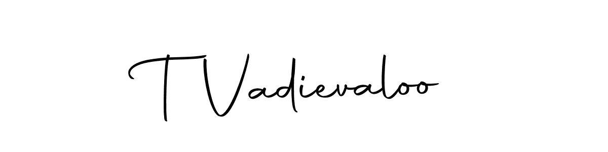 Similarly Autography-DOLnW is the best handwritten signature design. Signature creator online .You can use it as an online autograph creator for name T Vadievaloo. T Vadievaloo signature style 10 images and pictures png