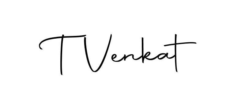 The best way (Autography-DOLnW) to make a short signature is to pick only two or three words in your name. The name T Venkat include a total of six letters. For converting this name. T Venkat signature style 10 images and pictures png