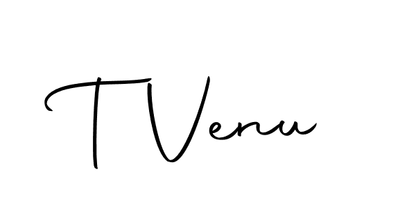 Make a beautiful signature design for name T Venu. With this signature (Autography-DOLnW) style, you can create a handwritten signature for free. T Venu signature style 10 images and pictures png