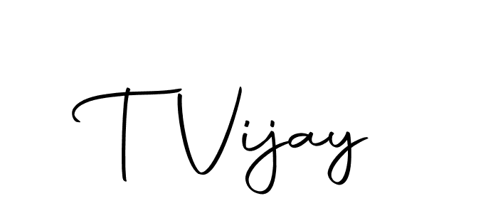 How to make T Vijay signature? Autography-DOLnW is a professional autograph style. Create handwritten signature for T Vijay name. T Vijay signature style 10 images and pictures png