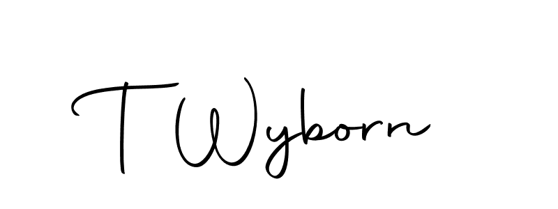 Make a short T Wyborn signature style. Manage your documents anywhere anytime using Autography-DOLnW. Create and add eSignatures, submit forms, share and send files easily. T Wyborn signature style 10 images and pictures png