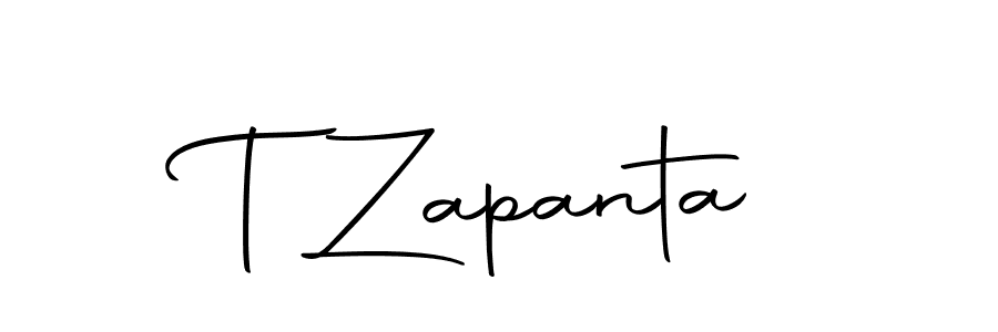 if you are searching for the best signature style for your name T Zapanta. so please give up your signature search. here we have designed multiple signature styles  using Autography-DOLnW. T Zapanta signature style 10 images and pictures png
