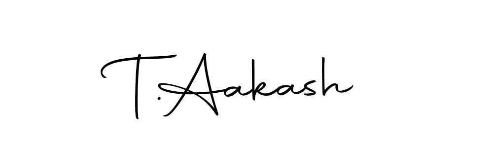 Similarly Autography-DOLnW is the best handwritten signature design. Signature creator online .You can use it as an online autograph creator for name T.  Aakash. T.  Aakash signature style 10 images and pictures png