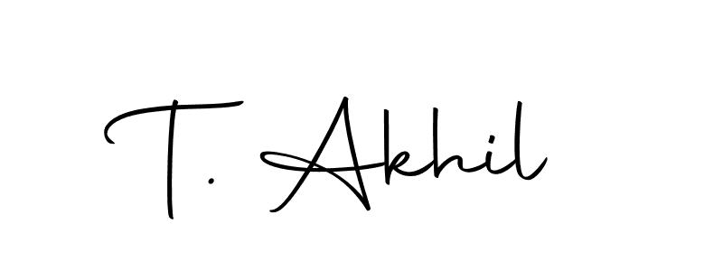 Best and Professional Signature Style for T. Akhil. Autography-DOLnW Best Signature Style Collection. T. Akhil signature style 10 images and pictures png