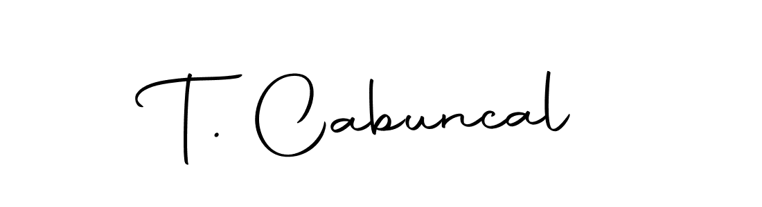 This is the best signature style for the T. Cabuncal name. Also you like these signature font (Autography-DOLnW). Mix name signature. T. Cabuncal signature style 10 images and pictures png