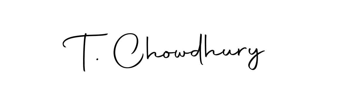 How to Draw T. Chowdhury signature style? Autography-DOLnW is a latest design signature styles for name T. Chowdhury. T. Chowdhury signature style 10 images and pictures png