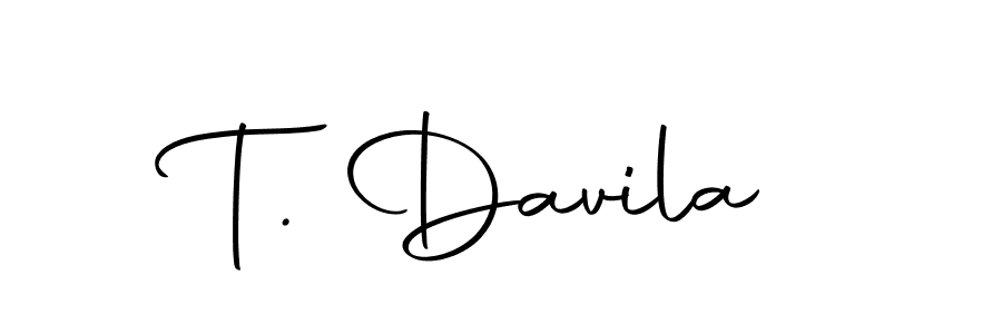 T. Davila stylish signature style. Best Handwritten Sign (Autography-DOLnW) for my name. Handwritten Signature Collection Ideas for my name T. Davila. T. Davila signature style 10 images and pictures png
