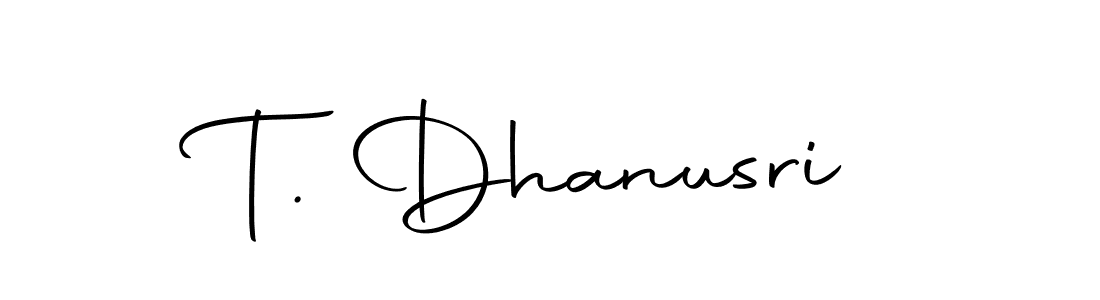 Make a short T. Dhanusri signature style. Manage your documents anywhere anytime using Autography-DOLnW. Create and add eSignatures, submit forms, share and send files easily. T. Dhanusri signature style 10 images and pictures png