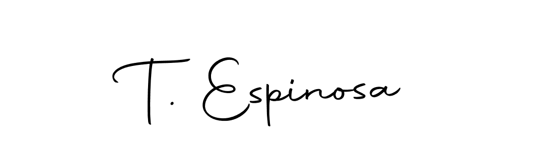 Once you've used our free online signature maker to create your best signature Autography-DOLnW style, it's time to enjoy all of the benefits that T. Espinosa name signing documents. T. Espinosa signature style 10 images and pictures png