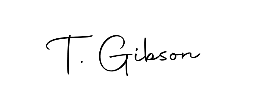 The best way (Autography-DOLnW) to make a short signature is to pick only two or three words in your name. The name T. Gibson include a total of six letters. For converting this name. T. Gibson signature style 10 images and pictures png