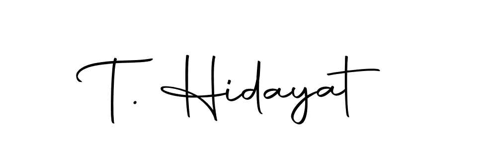 How to Draw T. Hidayat signature style? Autography-DOLnW is a latest design signature styles for name T. Hidayat. T. Hidayat signature style 10 images and pictures png