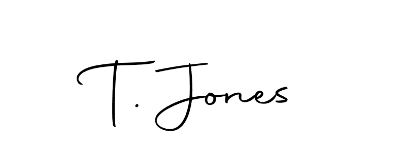You can use this online signature creator to create a handwritten signature for the name T. Jones. This is the best online autograph maker. T. Jones signature style 10 images and pictures png