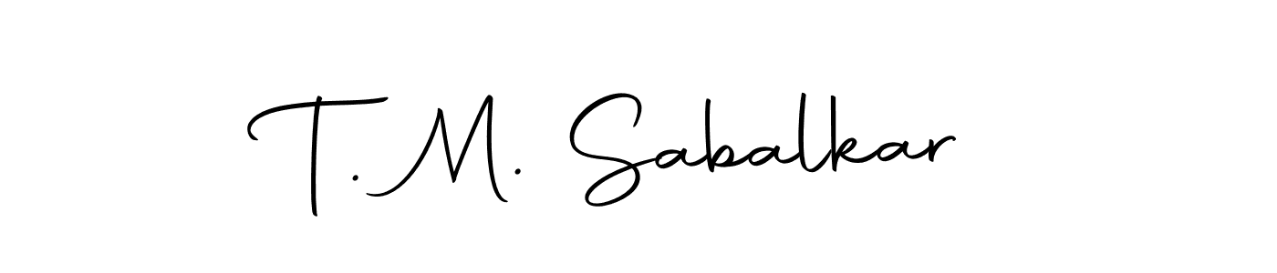 Once you've used our free online signature maker to create your best signature Autography-DOLnW style, it's time to enjoy all of the benefits that T. M. Sabalkar name signing documents. T. M. Sabalkar signature style 10 images and pictures png