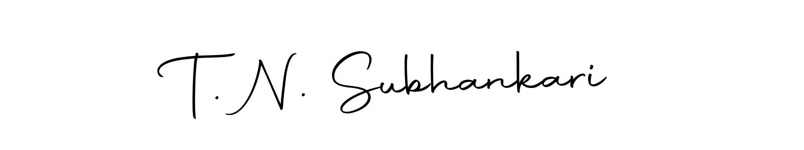How to Draw T. N. Subhankari signature style? Autography-DOLnW is a latest design signature styles for name T. N. Subhankari. T. N. Subhankari signature style 10 images and pictures png
