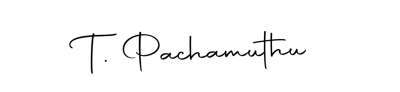 Make a beautiful signature design for name T. Pachamuthu. With this signature (Autography-DOLnW) style, you can create a handwritten signature for free. T. Pachamuthu signature style 10 images and pictures png