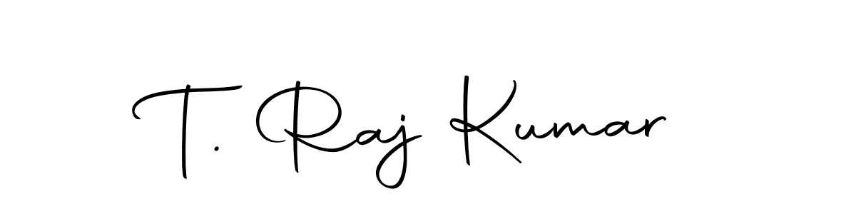 This is the best signature style for the T. Raj Kumar name. Also you like these signature font (Autography-DOLnW). Mix name signature. T. Raj Kumar signature style 10 images and pictures png