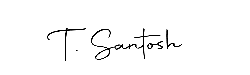 Best and Professional Signature Style for T. Santosh. Autography-DOLnW Best Signature Style Collection. T. Santosh signature style 10 images and pictures png