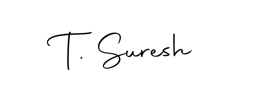 Also You can easily find your signature by using the search form. We will create T. Suresh name handwritten signature images for you free of cost using Autography-DOLnW sign style. T. Suresh signature style 10 images and pictures png