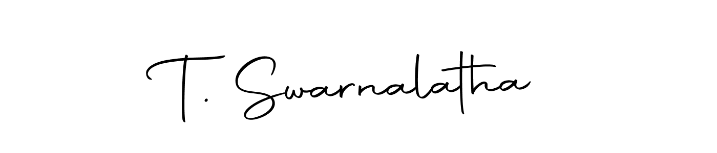 How to make T. Swarnalatha signature? Autography-DOLnW is a professional autograph style. Create handwritten signature for T. Swarnalatha name. T. Swarnalatha signature style 10 images and pictures png
