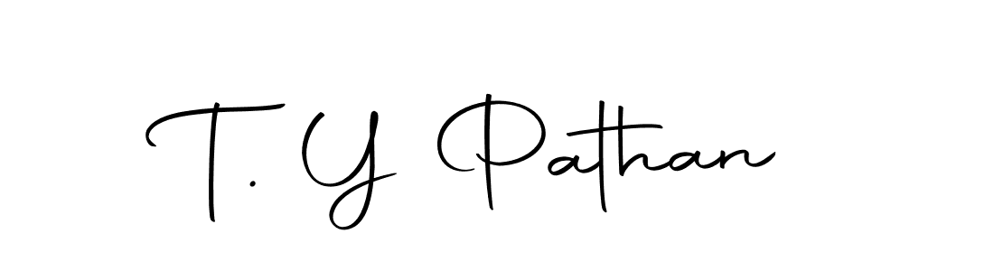 It looks lik you need a new signature style for name T. Y Pathan. Design unique handwritten (Autography-DOLnW) signature with our free signature maker in just a few clicks. T. Y Pathan signature style 10 images and pictures png