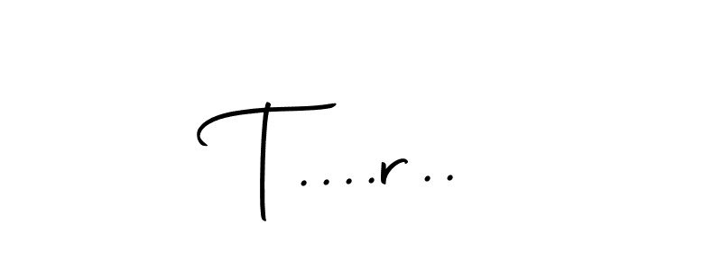 Also we have T....r.. name is the best signature style. Create professional handwritten signature collection using Autography-DOLnW autograph style. T....r.. signature style 10 images and pictures png