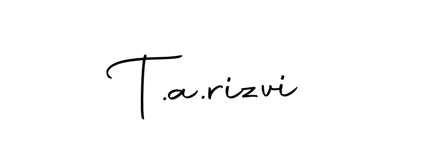 if you are searching for the best signature style for your name T.a.rizvi. so please give up your signature search. here we have designed multiple signature styles  using Autography-DOLnW. T.a.rizvi signature style 10 images and pictures png