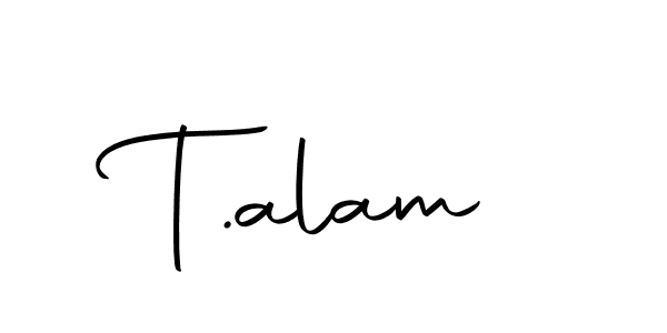 if you are searching for the best signature style for your name T.alam. so please give up your signature search. here we have designed multiple signature styles  using Autography-DOLnW. T.alam signature style 10 images and pictures png