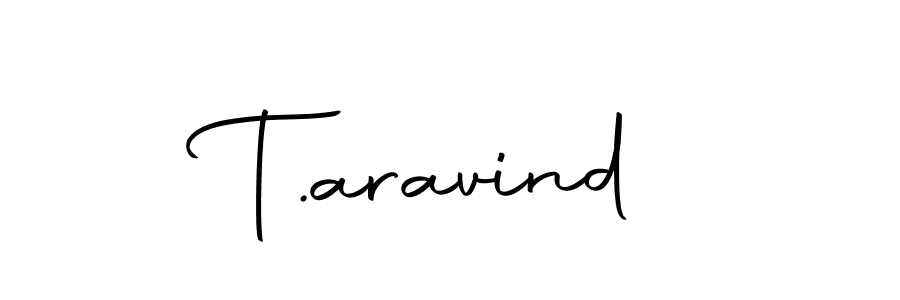 You should practise on your own different ways (Autography-DOLnW) to write your name (T.aravind) in signature. don't let someone else do it for you. T.aravind signature style 10 images and pictures png