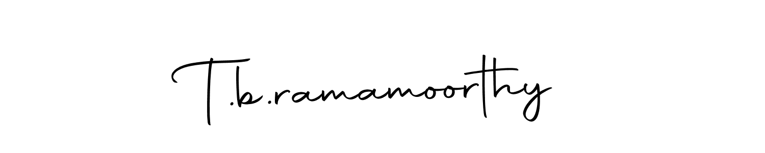 You can use this online signature creator to create a handwritten signature for the name T.b.ramamoorthy. This is the best online autograph maker. T.b.ramamoorthy signature style 10 images and pictures png
