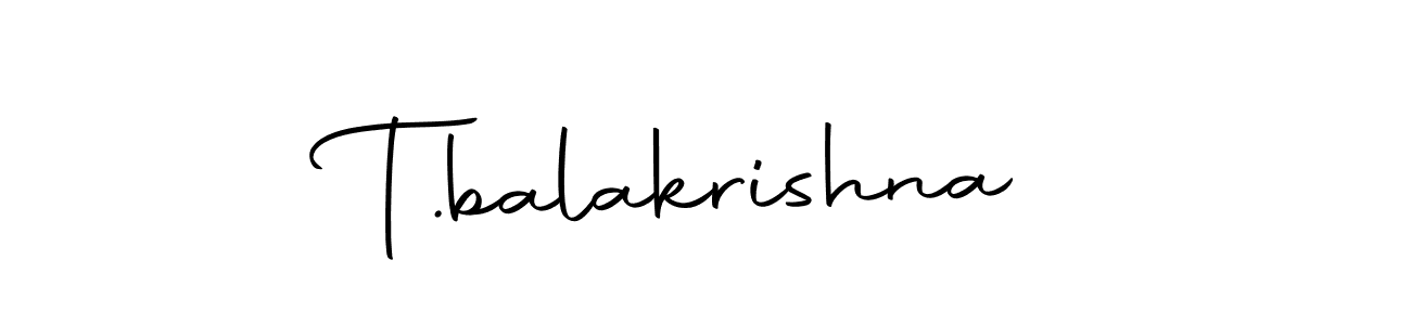 Make a beautiful signature design for name T.balakrishna. Use this online signature maker to create a handwritten signature for free. T.balakrishna signature style 10 images and pictures png