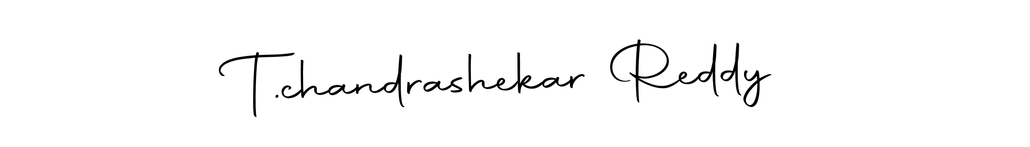 Also we have T.chandrashekar Reddy name is the best signature style. Create professional handwritten signature collection using Autography-DOLnW autograph style. T.chandrashekar Reddy signature style 10 images and pictures png