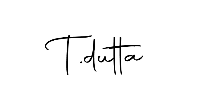 Here are the top 10 professional signature styles for the name T.dutta. These are the best autograph styles you can use for your name. T.dutta signature style 10 images and pictures png