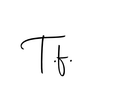 Once you've used our free online signature maker to create your best signature Autography-DOLnW style, it's time to enjoy all of the benefits that T.f. name signing documents. T.f. signature style 10 images and pictures png