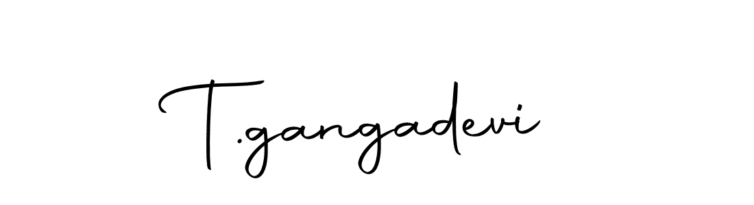 How to make T.gangadevi signature? Autography-DOLnW is a professional autograph style. Create handwritten signature for T.gangadevi name. T.gangadevi signature style 10 images and pictures png