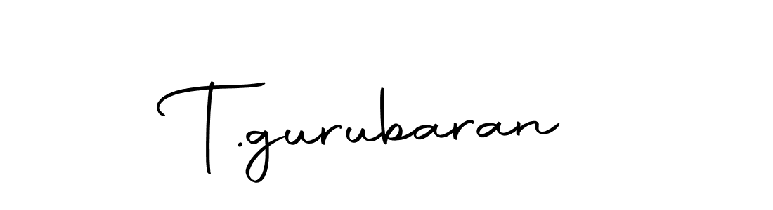 Use a signature maker to create a handwritten signature online. With this signature software, you can design (Autography-DOLnW) your own signature for name T.gurubaran. T.gurubaran signature style 10 images and pictures png