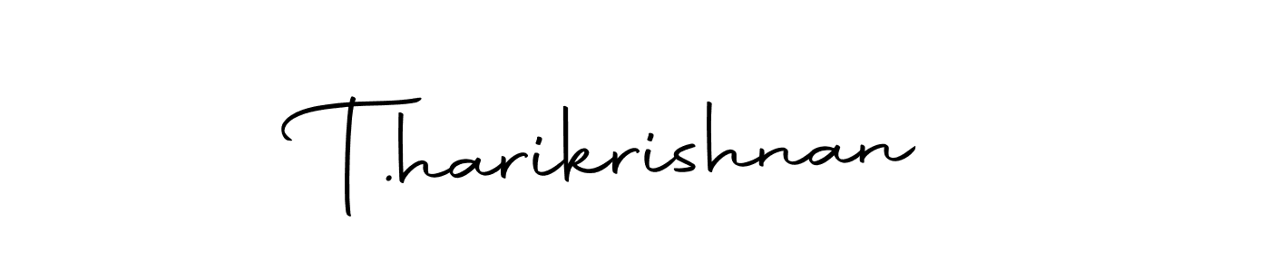 Make a short T.harikrishnan signature style. Manage your documents anywhere anytime using Autography-DOLnW. Create and add eSignatures, submit forms, share and send files easily. T.harikrishnan signature style 10 images and pictures png
