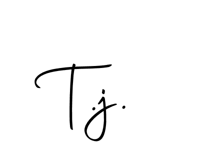 How to Draw T.j. signature style? Autography-DOLnW is a latest design signature styles for name T.j.. T.j. signature style 10 images and pictures png